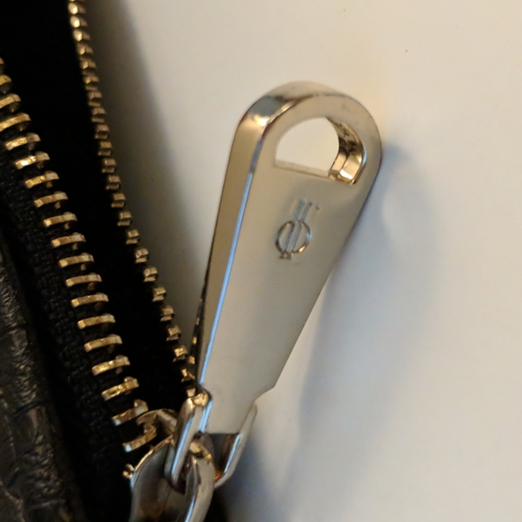 Leather Fringe Fold Over Clutch - Picture 10 of 12